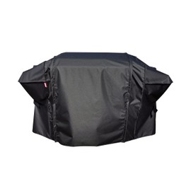 Acoveritt Extension Griddle Cover for All of 28" Griddle with Double Shelf Models,Waterproof 300D*300D Dyed Polyester with TPU Coating; Flat Top Gas Grill Cover, Black