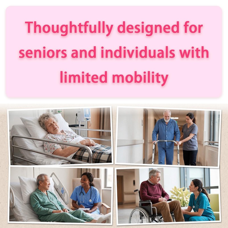 Gait Belt Transfer Belt for Seniors, 1680D Polyester Gate Belt