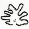 Thin 25H Chain with 75 Links and Chain Lock for