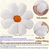 Aryan Flower Cushion, Flower Pillow Pink Cushions, Cute Floor Throw
