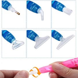 17pcs Diamond Painting Tools Diamond Art Pen Set Diamond Painting Tools 5D Diamond Painting Tool Pen for IY Craft Resin Diamond Art Pen Set Nail Art Embroidery Decoration DIY Craft 5D Diamond Painting