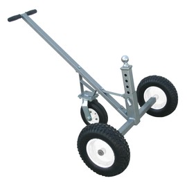Tow Tuff TMD-800C Adjustable Trailer Dolly with Caster Wheels, Standard, Gray