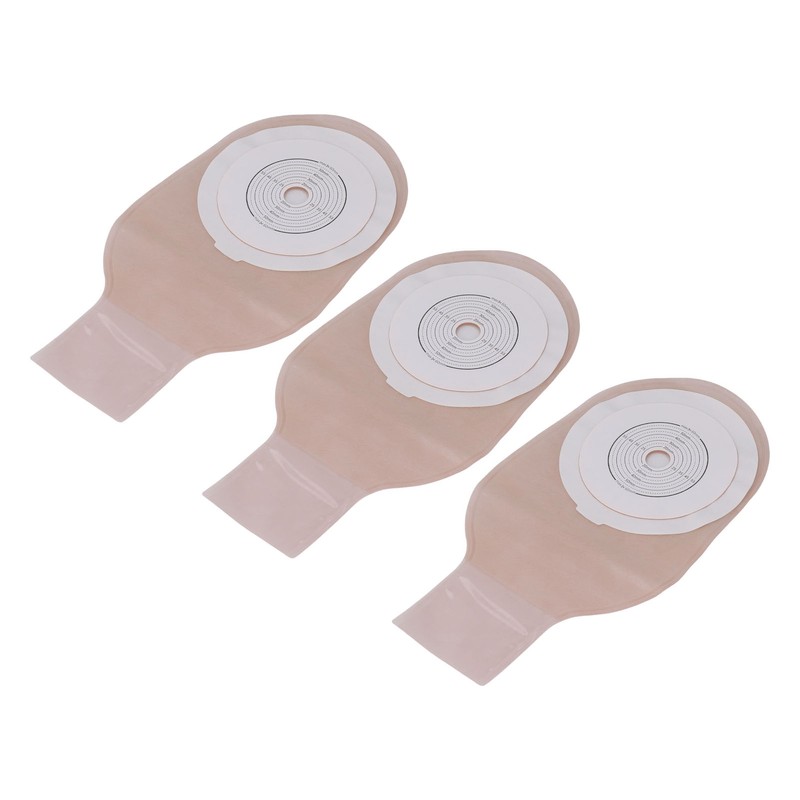 10pcs Colostomy Bags Leak Proof Safe Comfortable Portable Ostomy Pouch