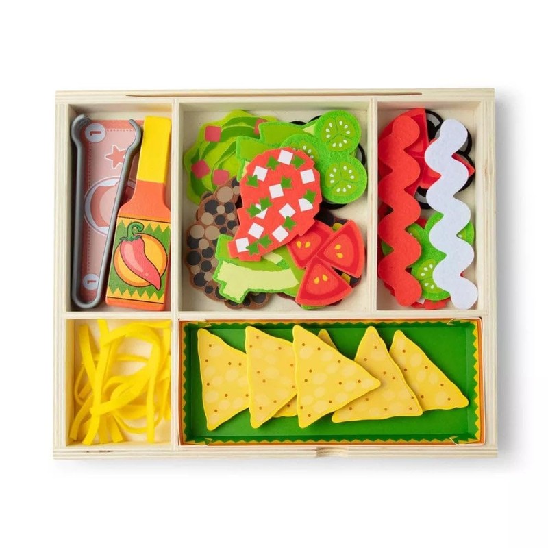 Melissa & Doug Nachos Wooden Food Play Set for Kids