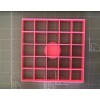 Arbi Design 25x1" size square multi Cookie Cutter (5 x
