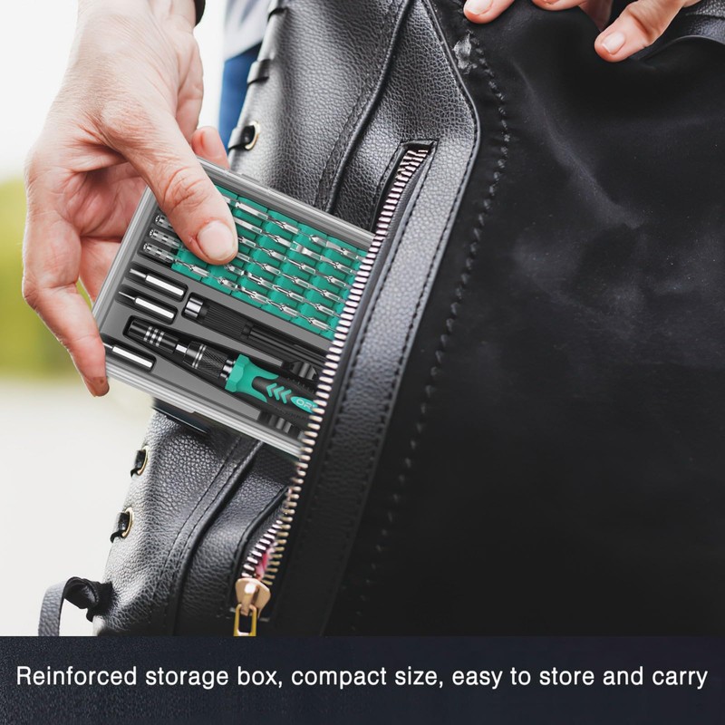 ORIA Small Screwdriver Set, 61 in 1 with 57 Bits