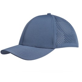 Oversize XXL Quick Dry Baseball Caps for Men, Mesh Snapback Hat for Big Head 23.6"-25.9", Unisex Outdoor Sport Hat, Quick Dry Mesh-gray Blue, XX-Large