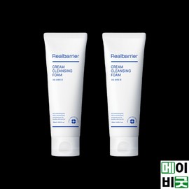 Real Barrier Cream Cleansing Foam 120ml (2 x) / 리얼베리어 크림 클렌징 폼 120ml 2개