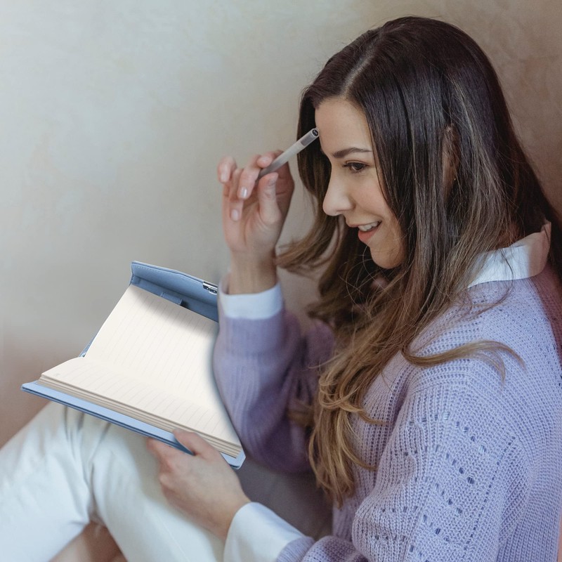 CAGIE Diary with Lock for Women, Full Wrap-around Privacy Journal