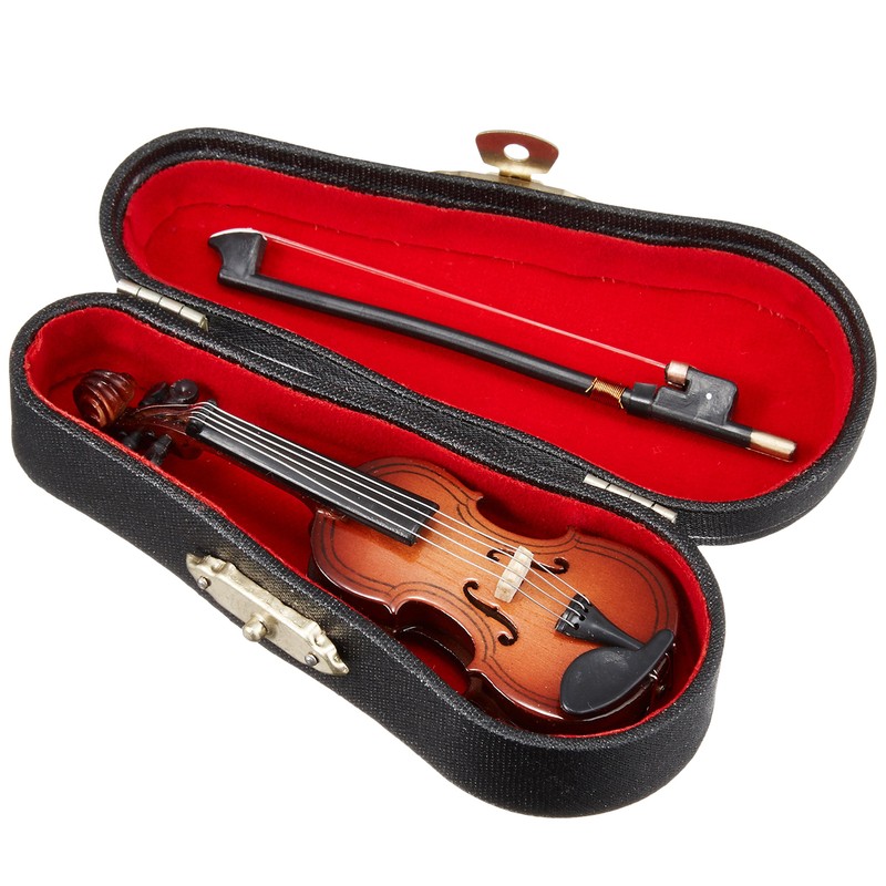 Sunrise Sound House Miniature Musical Instrument Violin 3.5 inches (9