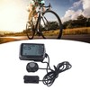 Bike Computer Wired Waterproof Bicycle Odometer Speedometer with Backlight Display