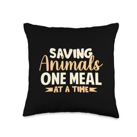 Vegan Vegetarian Design for a Tofu Lover Throw Pillow