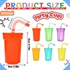 VITEVER Pack of 6 Children's Party Cups, Plastic Cups, Drinking