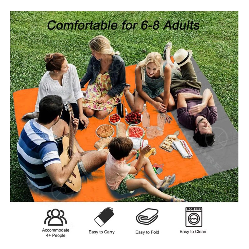 Dolores Manta Playa Prueba Arena Colchonetas Camping Picnic 2*1.4m