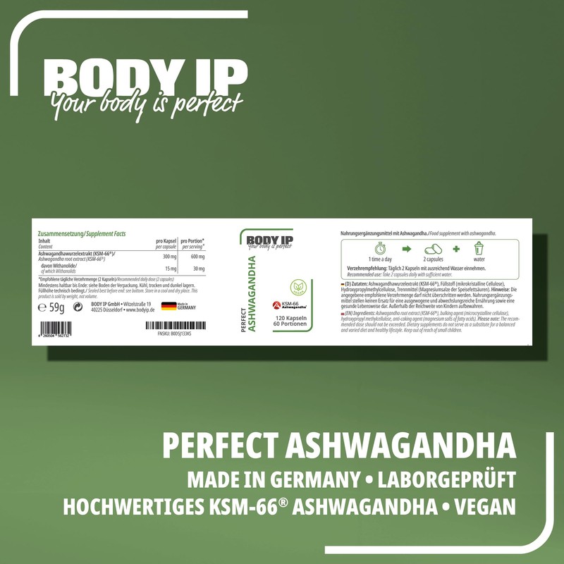 Ashwagandha 120 Capsules