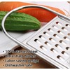2 Pack Cheese Grater Handheld, Flat Coarse Stainless Steel Food