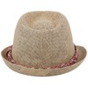 CHILLOUTS LABASA Trilby Straw Hat Summer Hat Sun Hat (L/XL