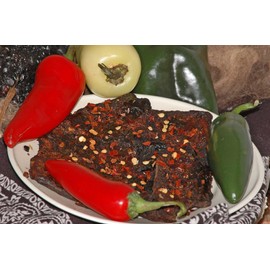 BEST Thin Cut 3.25 OZ. Oven Roasted Juicy and Tender EXTRA HOT Habanero Beef Jerky from Colorado USA - Wood Smoked With Hickory Wood by Climax Jerky - Buy Multiple Packs and Save! (Habanero 10 Pack)