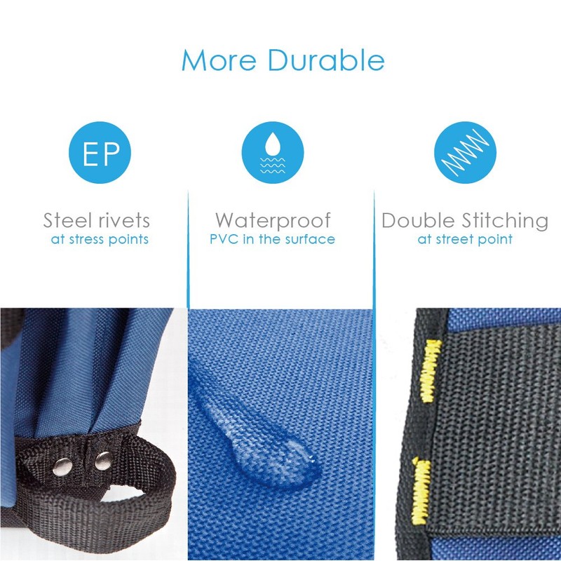 FASITE Tool Belt Pouch, Work Apron with Adjustable Waist Strap,