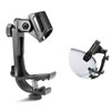 2PCS Drum Microphone Clips ABS Plastic Mic Clamp Adjustable Microphone