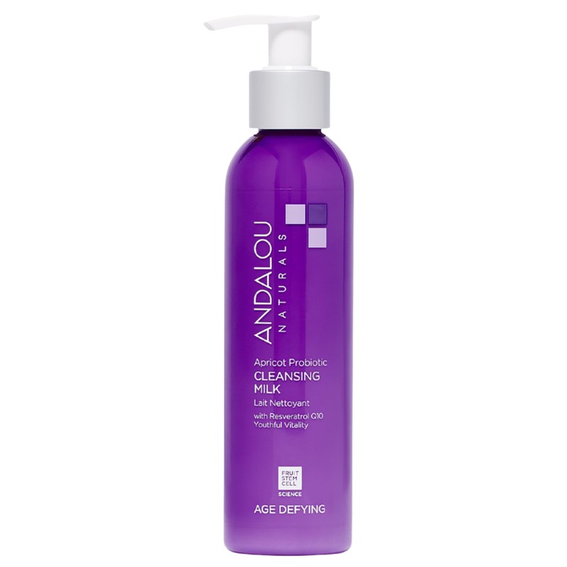 Andalou Naturals Age Defying Apricot Probiotic Cleansing Milk | Gentle