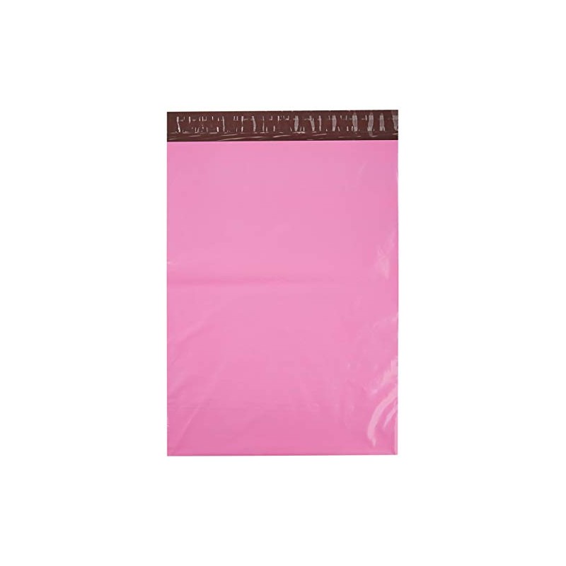 20 x Strong Large Pink Postal Mailing Bags Sacks 12x16"