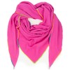 Gloop Women's Scarf XXL Triangular Scarf Women's Triangle Scarf Cotton