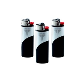 Kasher Classic Multi-Tool Lighter Case with Lighter - Lightweight, Durable Construction, Portable - Stainless Steel - Versatile Usage as Cutter for Opening Packages & More - Pack of 3 (Silver)