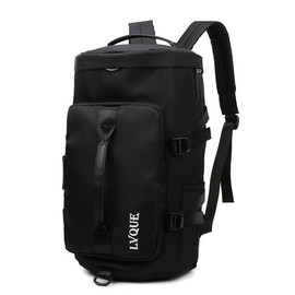 Waterproof Gym Fitness Bag Outdoor Travel Sport Excerise Fashion Casual Backpack - Color: black