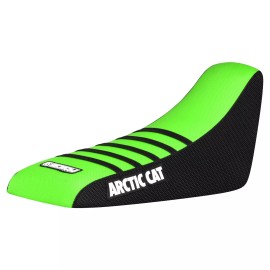 Enjoy Mfg Arctic Cat 50 90 Gripper Seat Cover  2002 - 2005  BLACK/FLO GREEN/BLACK rib #256