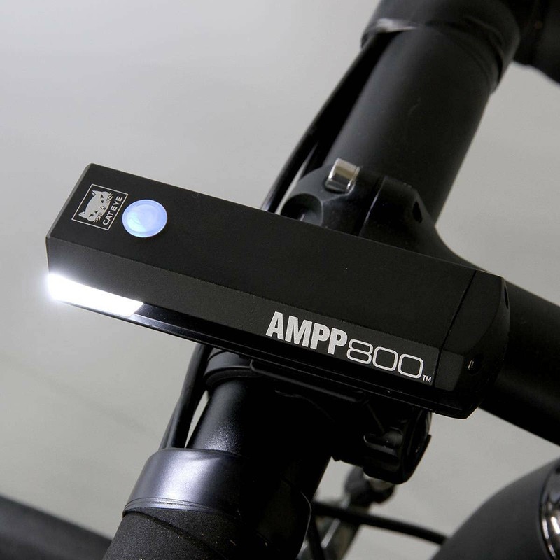 CatEye Unisex's Ampp 800 Front Bicycle Light, Black, One Size