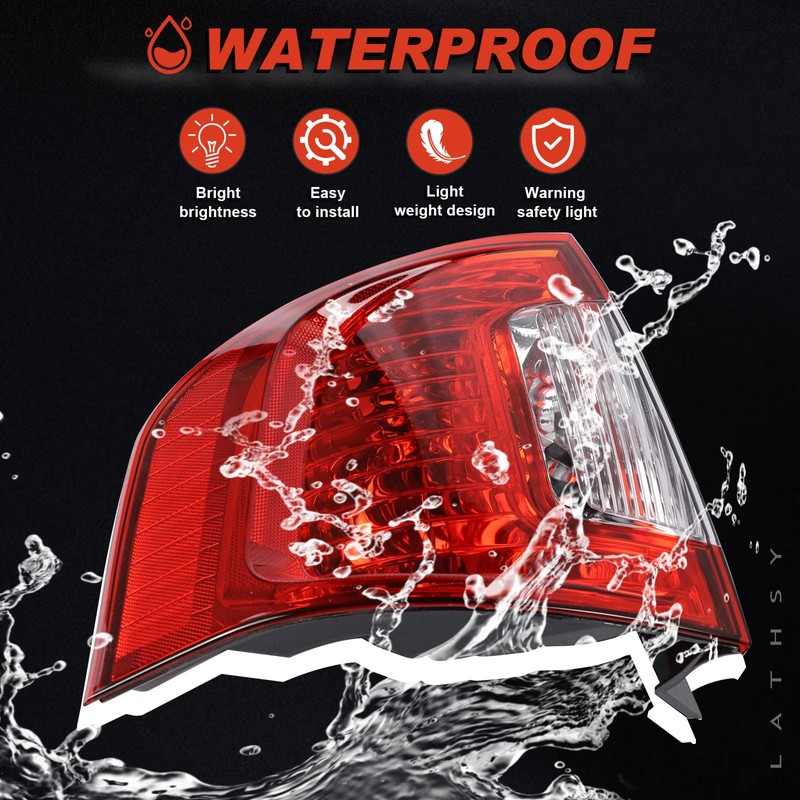 LED Tail Lights Compatible with 2011-2014 Ford Edge Right Passenger