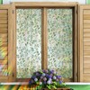 WBQMUNY Window Film,Rainbow Window Privacy Film,Green Vines Leaves Double Sided