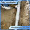 Pushglossy 6" X 4" 429-E Series PVC Pipe Fitting Eccentric