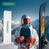 TIANDAO Snowboard Ski Wax Scraper – Durable Plastic Wax Remover