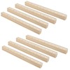 "MUKCHAP 72 Pieces 30 cm/12 Inch Wooden Rulers, Inch with