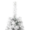 FAMIROSA 7 ft Slim Artificial Half Christmas Tree with Stand