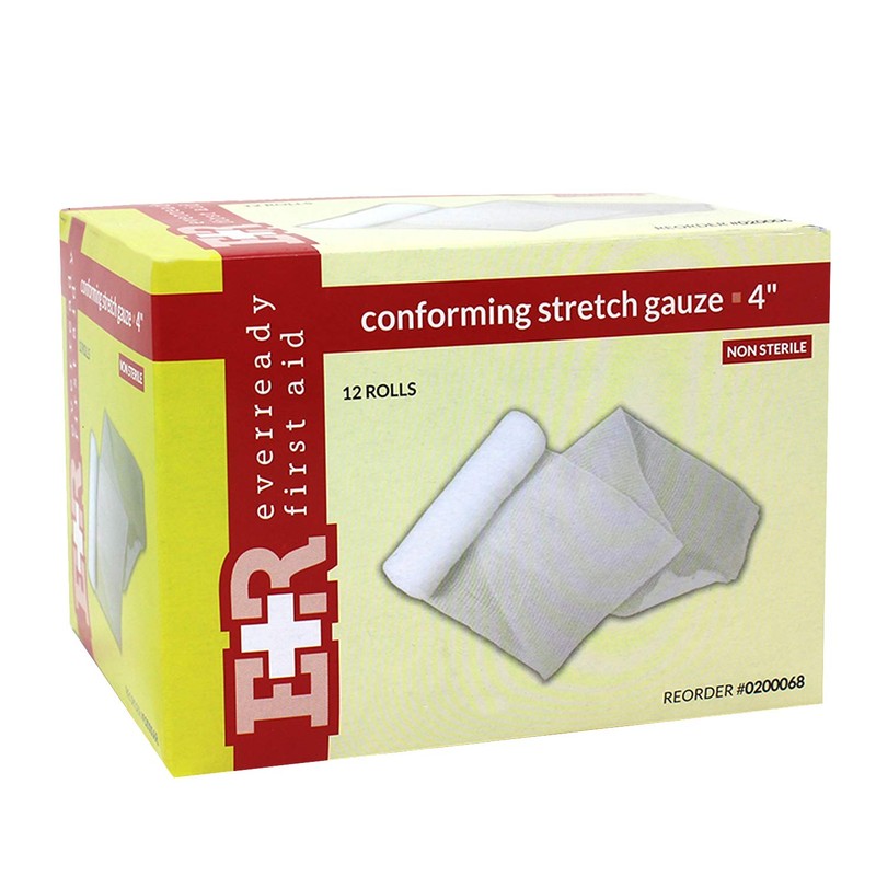 Ever Ready First Aid Conforming Gauze Roll Bandage Non Sterile