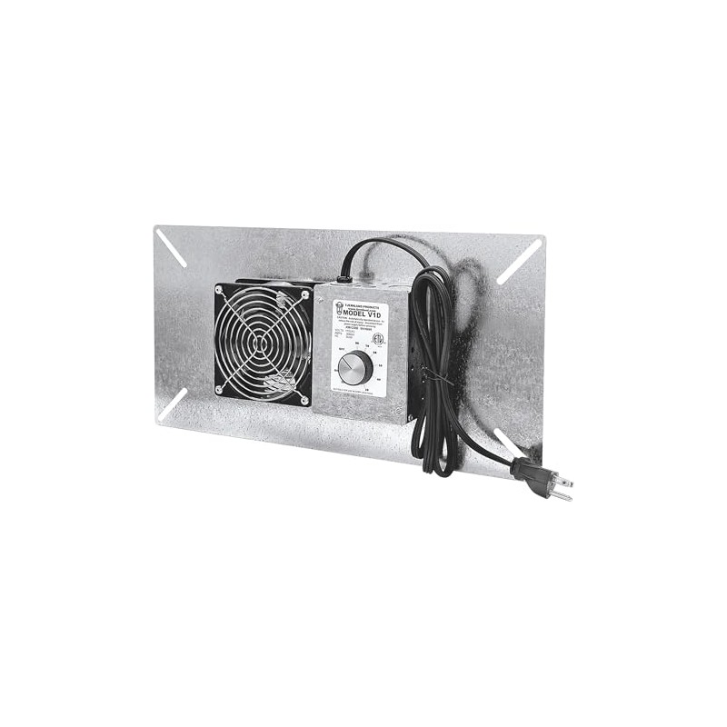 Tjernlund V1D UnderAire Crawlspace Ventilator Fan Moisture Mold Reducing, 110