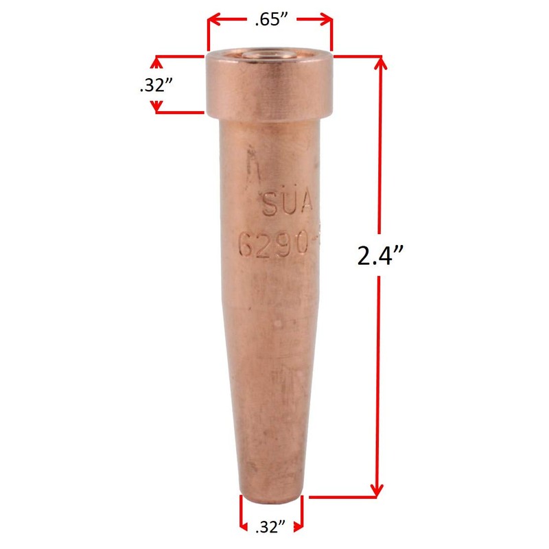 SÜA - (3 PACK) SÜA - 6290-00 Acetylene Cutting Tip