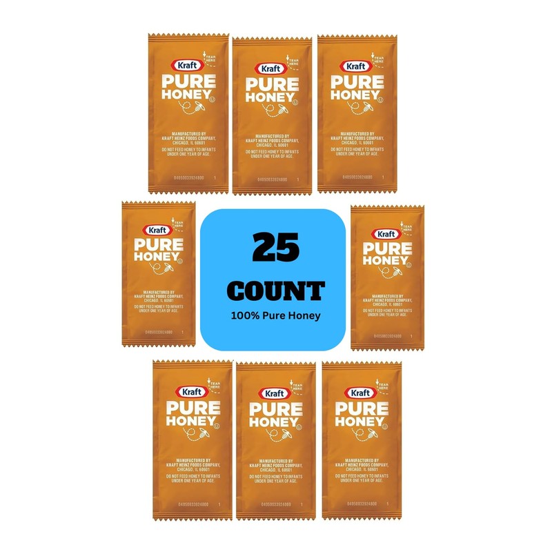 Honey Packets | Single Serve | 100% Pure And Natural