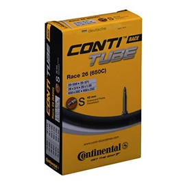 Continental 42mm Presta Valve Tube, Black, 650 x 18-25cc