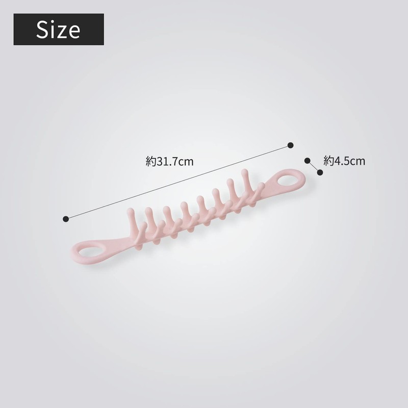 Marna S469P Head Cleanlina, Head Spa (Soft/Pink), Acupuncture Pressing, Scalp