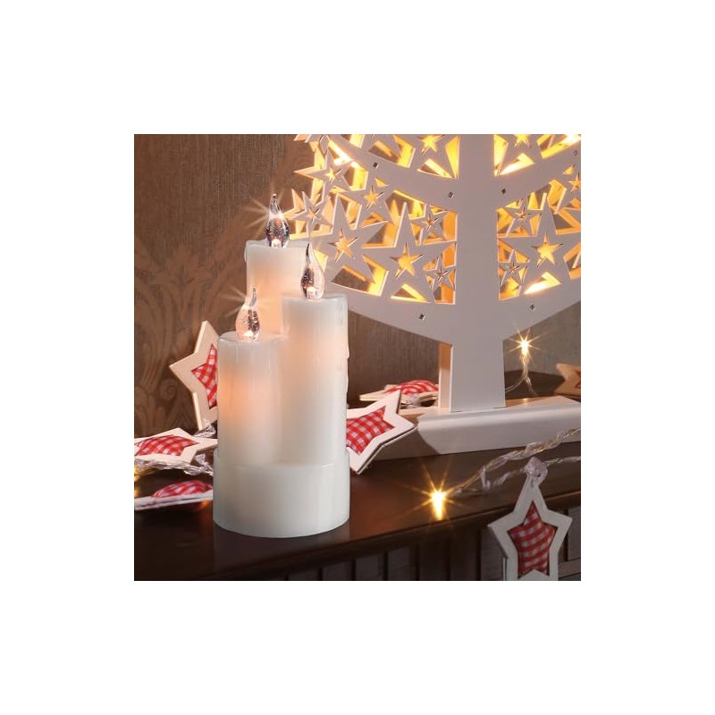 Hellum LED Interior Light, White, 8 x 8 x 20