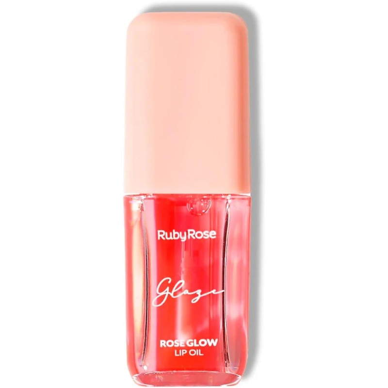 Ruby Rose Lip Oil Glaze Pack 4 Piezas Cherry, Honey,