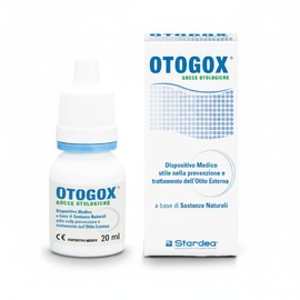 OTOGOX GOCCE OTOLOGICHE | utile nella prevenzione e trattamento dell’otite esterna | 1 Flacone da 20 ml | Dispositivo medico CE a base di sostanze naturali | Stardea