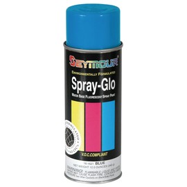 Seymour 16-1621 Spray-Glo Water Base Paints, Fluorescent Blue 12 Ounce (Pack of 1)