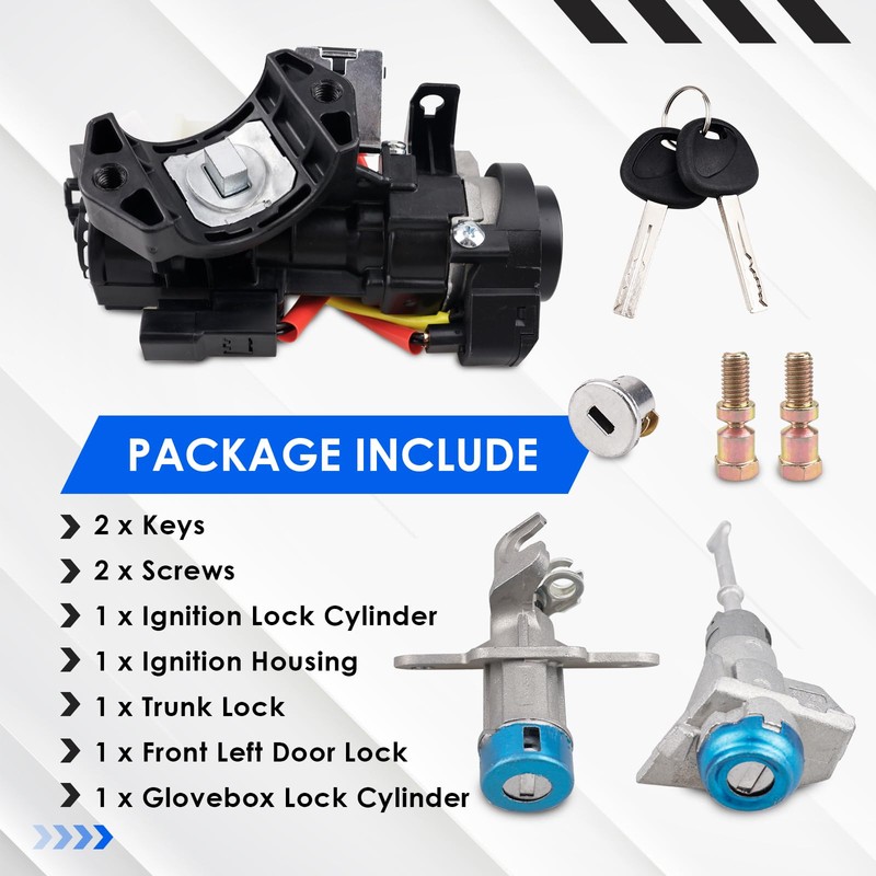 81905-C2510 Ignition Lock Switch Assembly with 2 Keys & 2