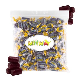 Bulk Grape Hard Candy Bulk Bag 1.5 lbs – Made from Jolly Rancher Candy – Repackaged by Mima Mima – Individually Wrapped Gluten Free Treats – Holiday Candy for Christmas Gifts & Stocking Stuffers