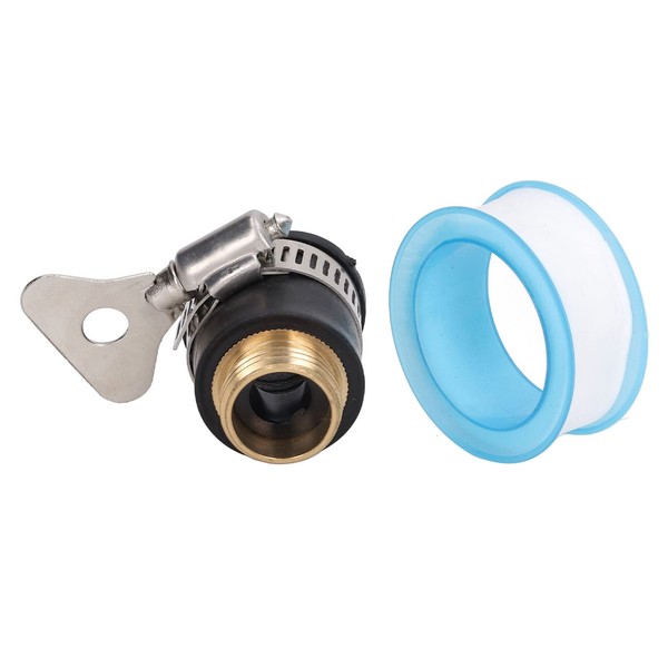 Faucet Connector Universal Tap Connector Adapter Sink Brass Garden Hose